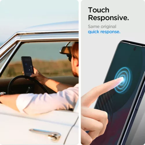Edzett Üveg Spigen Glas.tr Slim 2-pack Galaxy XCover 7 / 7 Pro Átlá-8800283302394 6 kép
