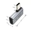 Tech-Protect Ultraboost AA01 szögletes adapter Type-C szürke-5906302360284 2 kép