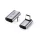 Tech-protect Ultraboost Aa02 Szögletes Adapter Type-c Szürke-5906302367979 1 kép