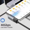 Tech-protect Ultraboost Aa03 szögletes átalakító Type-c szürke-5906302367986 3 kép