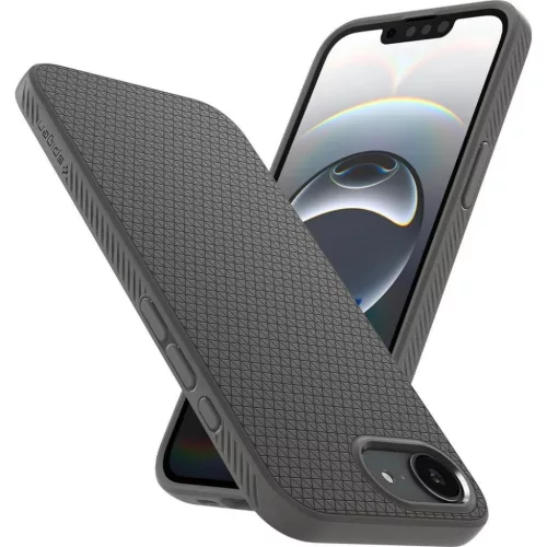  iPhone 16e/17e márványszürke Spigen Liquid Air tok-8800283303674 4 kép