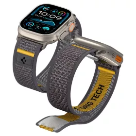   Spigen Athlex Air Apple Watch 6 / 7 / 8 / 9 / 10 / 11 / SE / Ultra 1 / 2 / 3 / 4 (44 / 45 / 46 / 49 mm) Aktív Szürke