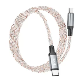 HOCO kábel Type C - Type C 3A 60W U112 1 m szürke-6931474788825 2 kép