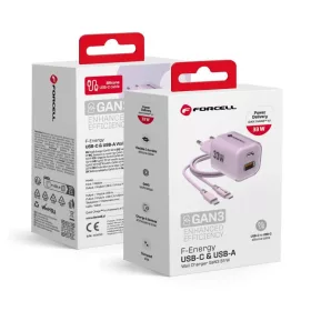 FORCELL F-ENERGY Crystal Color GaN III VT-41 utazótöltő szilikon k�-5903396375668 1 kép