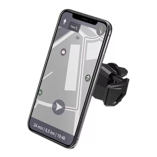 Spigen Click.R szellőzőre erősíthető autós telefontartó fekete-8809640256516 5 kép