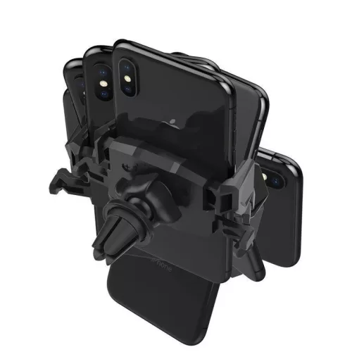 Spigen Click.R szellőzőre erősíthető autós telefontartó fekete-8809640256516 6 kép