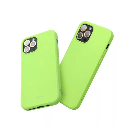 ROAR tok SZÍNES JELLY iPhone 16e/17e készülékhez limezöld tok-5903396388736 2 kép