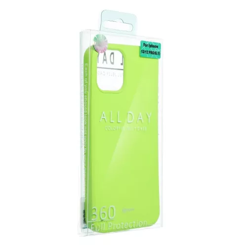 ROAR tok SZÍNES JELLY iPhone 16e/17e készülékhez limezöld tok-5903396388736 5 kép