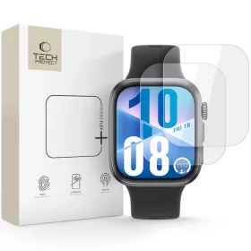   Tech-protect Hydro Flex+ 2-csomag Huawei Watch Fit 3 / 4 átlátszó üvegfólia