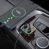 HOCO autós töltő Bravery PD30W QC3.0 + Bluetooth FM adó E81 fekete-6942007612296 8 kép