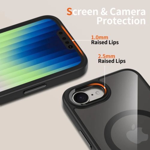 Tech-protect Magmat Magsafe Nothing Cmf Phone 2 Pro fekete/átlátszó-5906302368730 3 kép