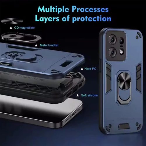  Honor 400 Lite Sötétkék ütésálló tok- 2 kép