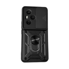    Honor 400 Pro Fekete Armor Camshield tok állvánnyal és kameravédővel