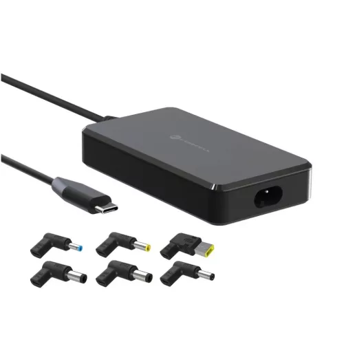 FORCELL F-ENERGY E856 univerzális laptop töltő 65W (6 adapterrel) --5903396376627 3 kép