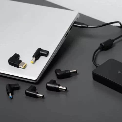 FORCELL F-ENERGY E856 univerzális laptop töltő 90W (6 adapterrel) --5903396379192 5 kép
