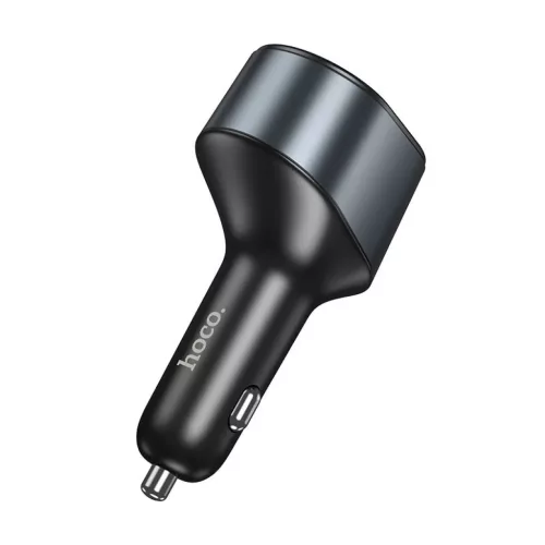 HOCO autós töltő USB A + Type C + szivargyújtó PD QC3.0 3A 35W Z5-6942007633031 3 kép