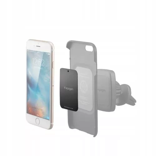 Spigen MP-4P Metalplate fém betét szett mágneses autós tartóhoz-8809466644757 3 kép