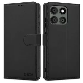 Tech-protect Wallet Motorola Edge 60 Pro fekete tok