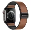 FORCELL F-DESIGN FA21 öko bőrszíj Apple Watch 38 / 40 / 41 mm barna