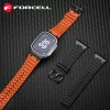 FORCELL F-DESIGN FA06 szilikonszíj Apple Watch 38 / 40 / 41 mm fekete-5903396392610 4 kép