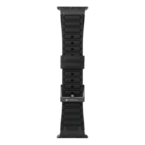 FORCELL F-DESIGN FA06 szilikonszíj Apple Watch 38 / 40 / 41 mm fekete-5903396392610 6 kép
