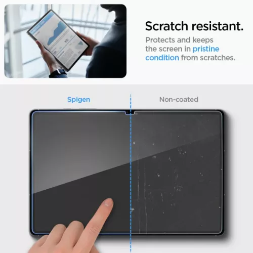 Spigen Glas.tr Slim Samsung Galaxy Tab S10 FE+ Plus 13.1 X620 / X626B -8800283302592 7 kép