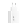 XIAOMI eredeti töltő USB A QC3.0 3A 45W MDY-17-EF fehér bulk