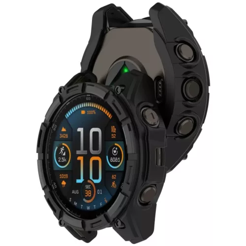 Tech-protect Defense Air Garmin Fenix 8 47mm Fekete tok-5906302318544 2 kép