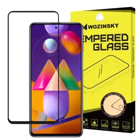 Wozinsky Super Tough kijelzővédő üvegfólia Samsung M51 fekete-9111201912397 1 kép