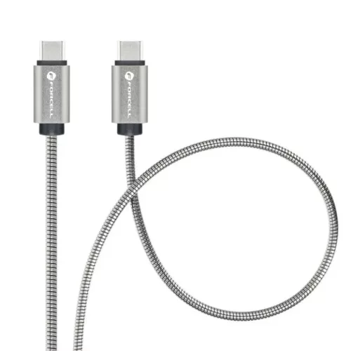 FORCELL F-ENERGY Metal C239 kábel Type C to Type C PD QC4.0 5A 100W E-5903396378478 3 kép