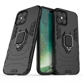 iPhone 12 Pro MAX Armor Ring mágneses tok fekete-9111201914568 1 kép