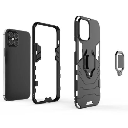 iPhone 12 Pro MAX Armor Ring mágneses tok kék-9111201914575 2 kép
