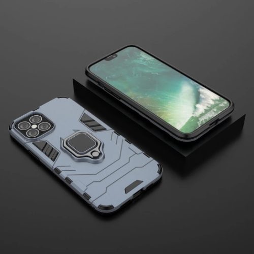 iPhone 12 Pro MAX Armor Ring mágneses tok kék-9111201914575 7 kép