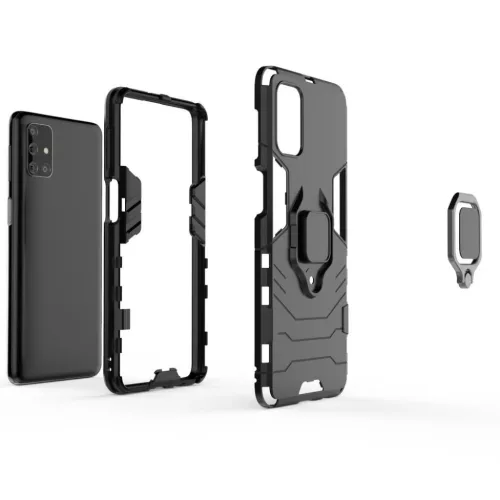 Samsung M31S fekete Armor Ring mágneses tok-9111201914582 4 kép