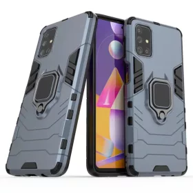 Armor Ring mágneses tok Samsung M31S kék-9111201914599 1 kép
