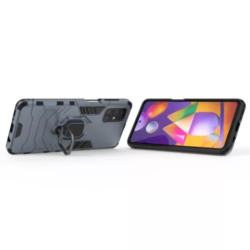 Armor Ring mágneses tok Samsung M31S kék-9111201914599 6 kép