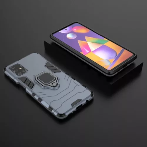 Armor Ring mágneses tok Samsung M31S kék-9111201914599 8 kép