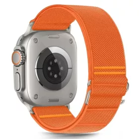   Tech-protect Nylon Slip Apple Watch 6 / 7 / 8 / 9 / 10 / 11 / Se / Ultra 1 / 2 (44 / 45 / 46 / 49 mm) narancs