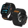 Tech-protect Nylon Slip Apple Watch (44 / 45 / 46 / 49 mm) Fekete szí-5906302368853 4 kép