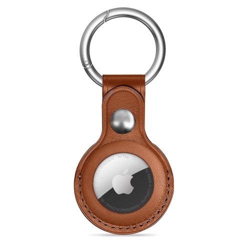 Tech-protect Naturalfit Apple Airtag 1 / 2 Barna