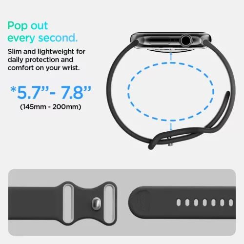 Spigen Nano Pop Apple Watch 6 / 7 / 8 / 9 / 10 / 11 / Se / Ultra 1 / 2-8800283301465 9 kép