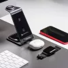 3in1 Apple Watch és Samsung Watch kompatibilis szürke töltőállom�-5903396384868 7 kép