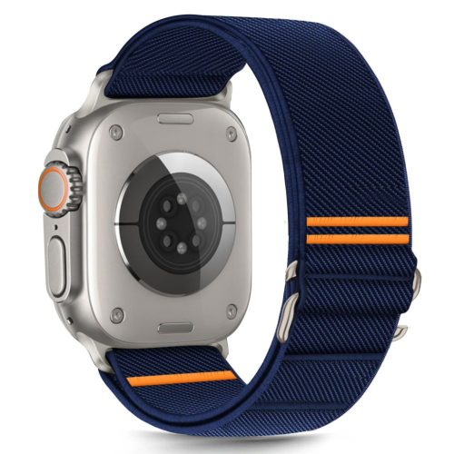 Tech-protect Nylon Slip Apple Watch 6 / 7 / 8 / 9 / 10 / SE / Ultra 1 / 2 (44 / 45 / 46 / 49 mm) haditengerészkék