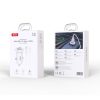 XO autós töltő CC67 12W 2x USB fekete + USB - USB-C kábel-6975837583160 2 kép