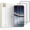 Tech-Protect Glass Fit+ 2-pack Xiaomi Poco F7 5G Fekete üvegfólia