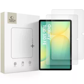   Tech-Protect Glass Fit+ Edzett Üveg 2-csomag Galaxy Tab S7 / S8 / S9 11.0 / S9 Fe / S10 Fe 10.9 Átlátszó üvegfólia