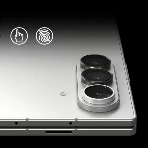 Ringke kamera keretvédő 2 db-os Galaxy Z Fold 7 fekete üvegfólia-8800293855484 6 kép