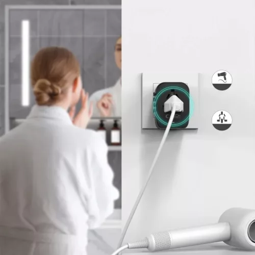 Tech-protect Ta200 Utazó Adapter Eu / Egyesült Királyság / Usa / A-5906302368617 5 kép