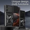 Honor 400 tok - Fekete Armor Camshield állvánnyal és kameravédőve- 2 kép