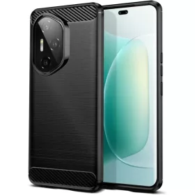  HONOR 400 Pro fekete karbon mintás szilikon tok
